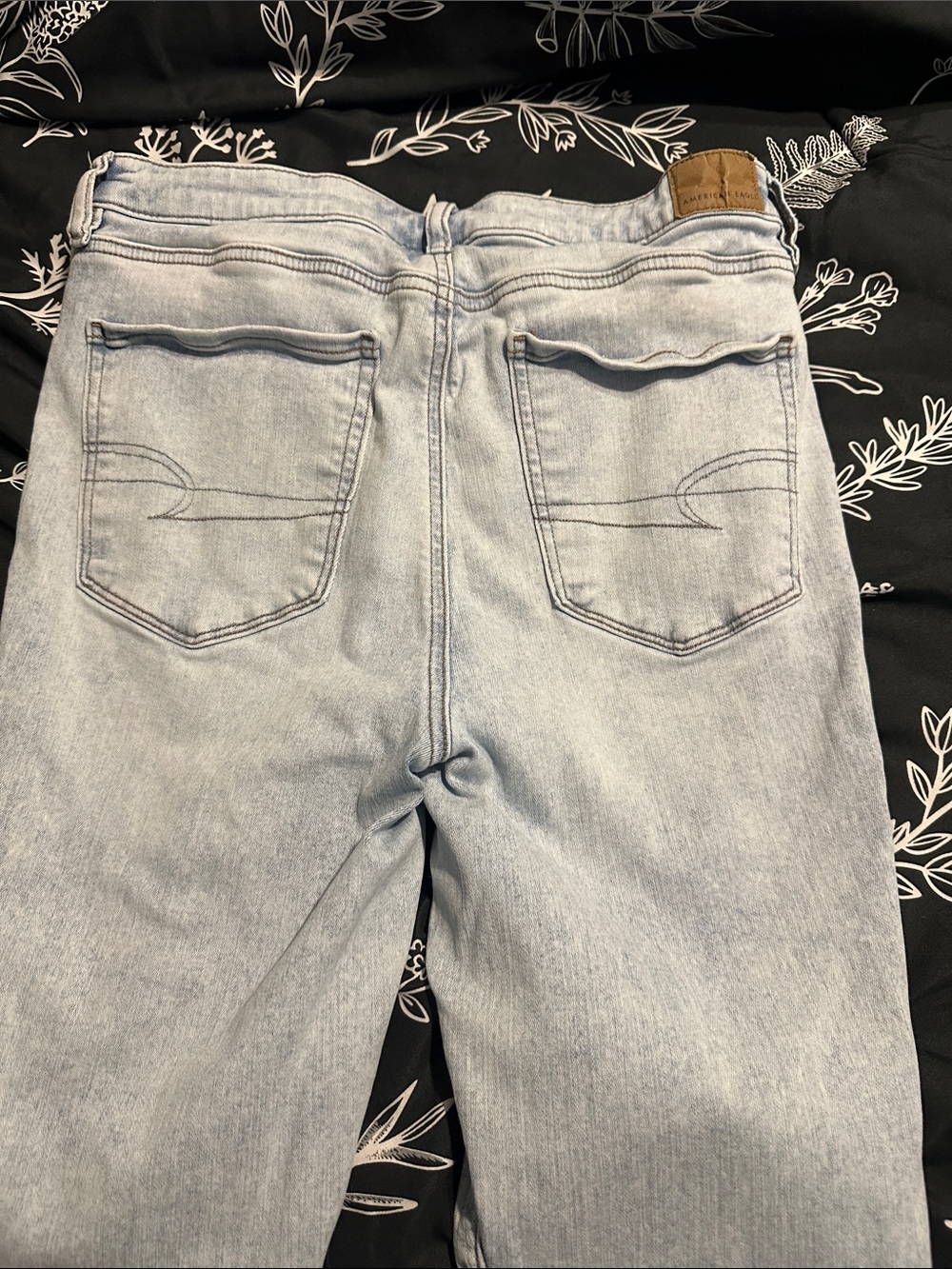 American Eagle Outfitters Light Blue High Rise Jeans